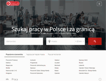 Tablet Screenshot of gowork.pl