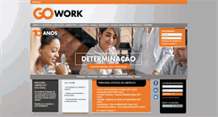 Desktop Screenshot of emprego.gowork.pt